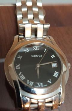 GUCCI アナログ時計 5500M 未使用品 お買い得！】 GUCCI グッチ 腕時計 5500M クォーツ ユニセックス
