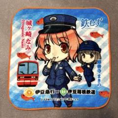 城ヶ崎なみ 鉄むす 伊豆急行 伊豆箱根鉄道 ハンドタオル