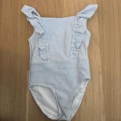 H&M ワンピース水着 92cm ストライプ