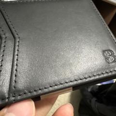 SERMAN BRANDS 二つ折り財布 黒