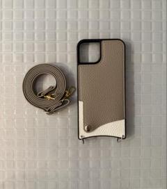 BigBrave ストラップ付 背面ポケットiphone13 ケース