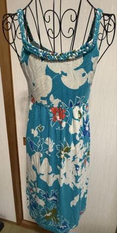  Bahama♥トミーバハマ♥新品ノースリーブワンピース Tommy Bahama アートプリント ノースリーブロングワンピース