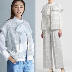 新品タグ付き⭐︎蛯原友里さん着用⭐︎ラルフローレン⭐︎ポインテール リネンカーディガン 美品♪ローレンラルフローレン 蛯原友里さん着用 リネン100