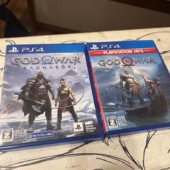 ps4 ゴッドオブウォー　2本セット　ラグナロク