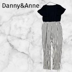 ＊Danny&Anne＊ 【F】オールインワン 袖フリル 可愛い夏 ウエストゴム