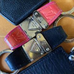 LOUIS VUITTON キーホルダー&リング レザータグ色々 ジャンク4点❣️