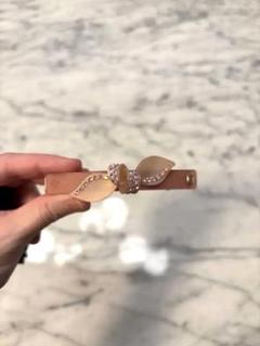 アレクサンドルドゥパリ バレッタ ピンク リボン - メルカリ