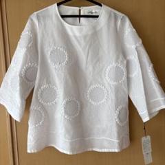 Angelo ホワイトブラウス 40サイズ