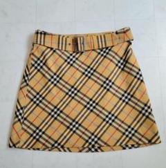 BURBERRYバーバリーブルーレーベルノバチェックベルト付きミニ