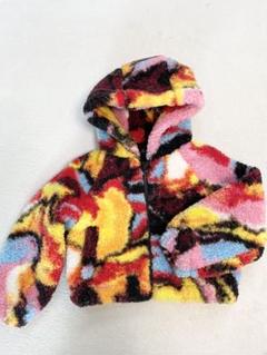 美品 デシグアル Desigual もこもこジャケット PELUCHE ガールズ