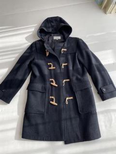 極美品　マーガレットハウエル　 MHL　ダッフルコート　黒　ロング　2 2025年最新】マーガレットハウエル ダッフルコートの人気
