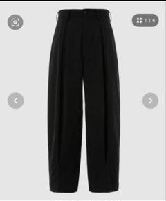 ■美品■BLACK コムデギャルソン コットンストレートパンツ BLACK COMME des GARCONS - BLACK COMME des GARCONS パンツ