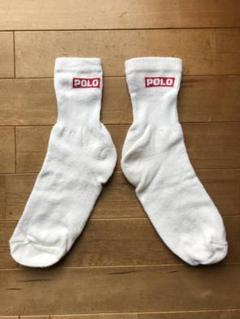 【超希少90’オリジナル】POLO ショートソックス（メンズ） ボックスロゴ