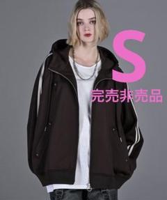 【完売品】ADRER トラックジップパーカージャケット ブラウン 完売品】ADRER トラックジップパーカージャケット ブラウンS