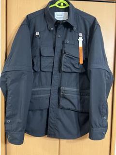 マウンテンリサーチ フィッシングシャツ ブラック L 未使用 ジェネラルリサーチ マウンテンリサーチ フィッシングシャツ ブラック L 未使用
