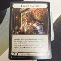 その他 FAB Balance of Justice Balance of Justice - Heavy Hitters - Flesh and Blood TCG