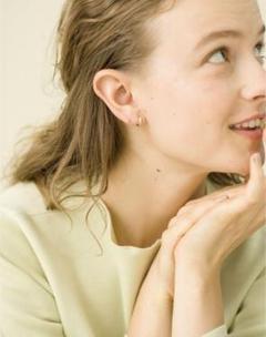 MIZUKI 14K Baby Huggie Hoop Pierce ピアス - メルカリ
