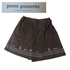 値下げOK タグ付きポンポネット　pom ponetteスカートキュロット130
