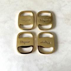 フェラガモ ゴールドバックル 4個セット