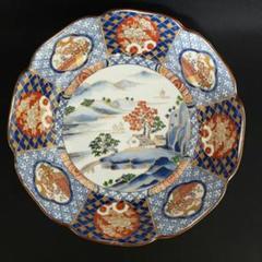 有田焼 庫山窯 金彩 絵付 山水 大鉢 - メルカリ