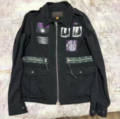 undercover 98 S/S ミリタリージャケット Lサイズ UNDERCOVER / UNDERCOVERISM JUN TAKAHASHI Sz 2 M Leather MA-1