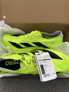 アディダスadidasアディオスプロ 4 28.5cmイエロー東京モデル新品 アディダス ADIZERO アディオスプロ4シューズ 蛍光イエロー27.0cm