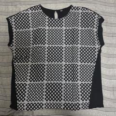 UNIQLO 半袖Tシャツ M チェック柄