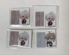 にじさんじ　チョコエッグ　ミニアクスタ　ステッカー　葛葉　叶　4点セット