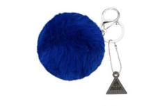 sukekiyo FURRY BOM BOM KEY RING 青