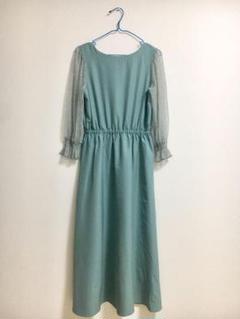 【新品未使用】notch. 袖レースワンピース