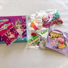 プリンセス アクセサリー メイキングトイ 女の子 工作キット 子供 4種類