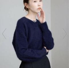 本日25日限定値下げSLOBE IENA フォックスカシミヤプルオーバーニット 追加》フォックスカシミヤプルオーバー（ニット／セーター