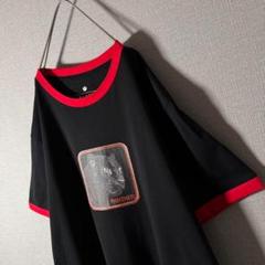 【新品・タグ付】人気★リンガーネック Tシャツパンサー センターロゴ 希少XL