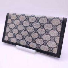 【特別セール品】 GUCCI オールドグッチ ヴィンテージ GG柄 二つ折り長財布 お 小物
