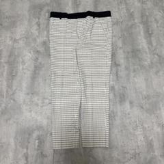 Viaggio Blu パンツ チェック柄 ストレッチ素材 キレイめ モード