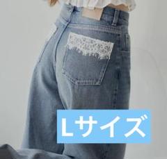 ポケットレースワイドデニム CHICO チコ