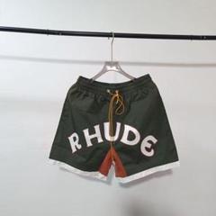 WANI RHUDE ルード ロゴ ショート ハーフパンツ シルバー 2025年最新】Rhude ハーフパンツの人気アイテム - メルカリ