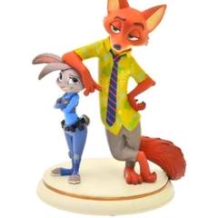 ディズニー ズートピア 5周年 フィギュア ニック ジュディ