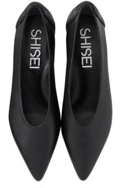 SHISEI  ポインテッドパンプス　37.5 POINTED U PUMPS / WHITExBLACK – SHISEI