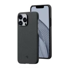 PITAKA iPhone 14 Pro用 ケース 1500D黒/グレー