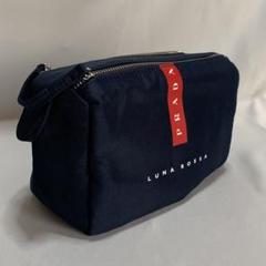 ♦️週末値下げ♦️美品　PRADA プラダ　ネイビー ナイロン ポーチ 2025年最新】PRADA カラー：ネイビー系 ポーチの人気アイテム