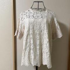 anatelier アナトリエ 波レースブラウス ブラック 新品 - メルカリ
