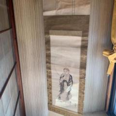 山下玄洋『牡丹図』絹本 共箱 保証書付 岐阜県 師坪内節太郎 山下松麗 掛軸 山下玄洋『牡丹図』絹本 共箱 保証書付 岐阜県 師坪内節太郎