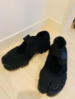 美品】NIKEナイキ☆ W AIR RIFT オールブラック 24センチ - メルカリ
