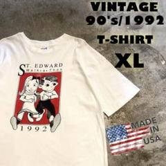 XL USA製 90's/1992 Hanesボディ シングルステッチ Tシャツ