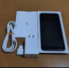 送料込 ソフトバンク グーグルピクセル3a Justblack 64GB