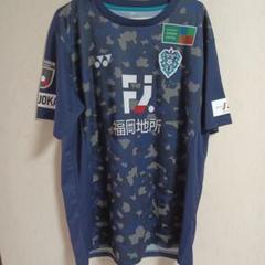 アビスパ福岡 ユニフォーム Tシャツ YONEX YONEX アビスパ福岡 ユニフォーム サイズ2XO - メルカリ