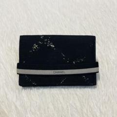 希少 CHANEL シャネル カードケース 小物入 名刺入れ トラベルライン 赤