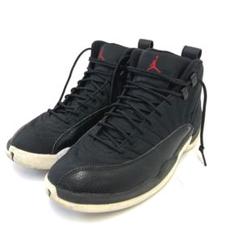 大人気☆NIKE☆ナイキ☆AIR JORDAN 12☆RETRO☆ナイロン☆黒！