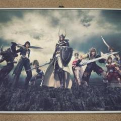 DISSIDIA FINAL FANTASY　コスモスウォールスクロールポスター